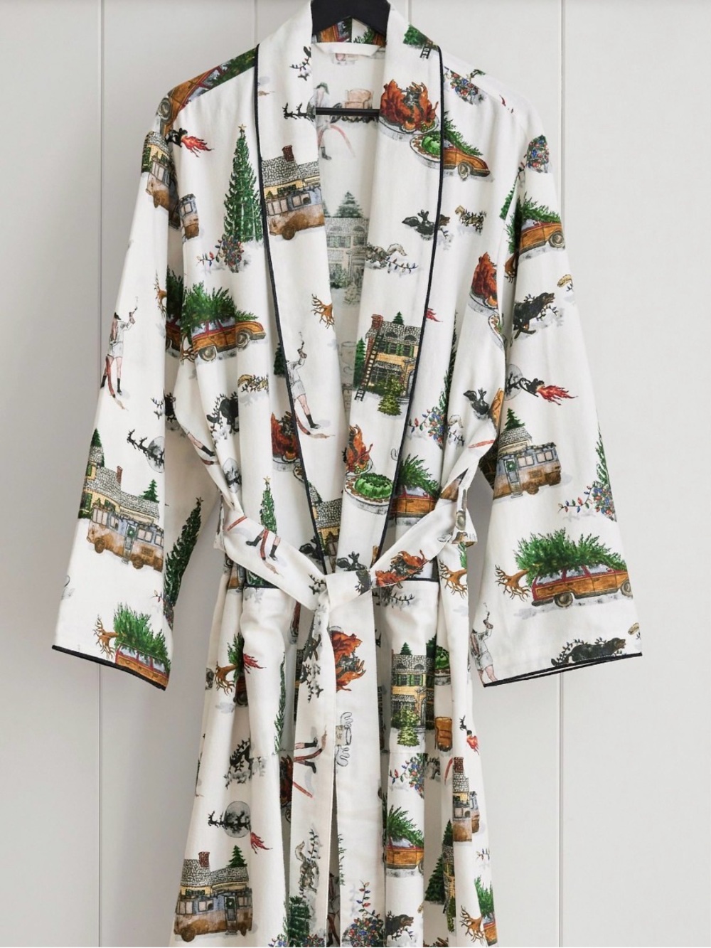 Christmas Vacation Adult XL Flannel Robe from Pottery Barn